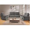 Sofá Relax Metti  164x92x102 Cm Color Gris Venta-unica