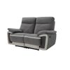 Sofá Relax Metti  164x92x102 Cm Color Gris Venta-unica