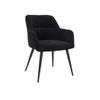 Silla Góndola Heka  59.5x61x78 Cm Color Negro Venta-unica