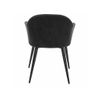 Silla Góndola Bibo  57.5x54x73 Cm Color Negro Venta-unica