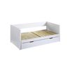 Cama Nido Alfiero 1 Cajón 200x98x84.5 Cm Color Blanco Vente-unique