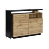 Mueble Bar Eldir 1 Cajón 130x40x95 Cm Color Color Natural Claro Vente-unique