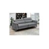 Sofá Relax Macari  216x102x80 Cm Color Gris Vente-unique