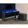 Mesa Gaming Neha 3 Cajones 180x120x90 Cm Color Gris Antracita Vente-unique