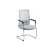 Silla Conferencia Rulio  58x51.5x102 Cm Color Gris Venta-unica