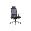 Silla Para Oficina Wallstreet  66x63x118 Cm Color Negro Venta-unica