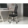 Silla Para Oficina Wallstreet  66x63x118 Cm Color Negro Venta-unica