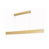 Lámpara De Techo Suspendida Dorval  118.5x3.5x160 Cm Color Color Natural Claro Vente-unique