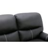 Sofá Relax Canby  133x90x95 Cm Color Negro Vente-unique