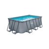 Piscina Tubular Bantayan  396x213x122 Cm Color Gris Antracita Vente-unique