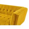 Sofá Fijo Samantha  200x91x76 Cm Color Amarillo Vente-unique