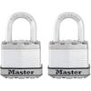 Candados De Acero Laminado Excell 2 Unidades 45 Mm M1eurt Master Lock