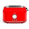 Tostadora Retro - 2 Ranuras - 815w - Rojo Livoo Dod181r