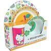 Hello Kitty Juego De Comida Infantil: Plato, Cuenco Y Vaso Fun House