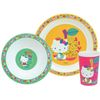 Hello Kitty Juego De Comida Infantil: Plato, Cuenco Y Vaso Fun House