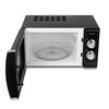 Microondas Con Grill 25l 900w Vintage Negro Schneider Smw25vm