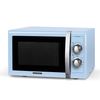 Microondas Con Grill 25l 900w Vintage Azul Schneider Smw25vm