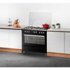 Schneider Scg9mfcb Cocina De Gas 110l 4 Fuegos + 1 Wok Limpieza Por Catálisis Acero Inoxidable