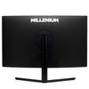 Millenium Md27pro-2 - Monitor Curvo De 27" 144 Hz Con 1ms (2560 X 1440p, 16:9, 3 X Hdmi, Display Port, Ajustable En Altura) Color Negro