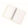 Cuaderno De Kraft En Espiral - Papel De Puntos Blancos - 18 X 13 Cm