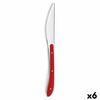 Cuchillo De Mesa Amefa Bistro Metal Bicolor (23 Cm) (pack 6x)