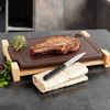 Set 12 Cuchillos Steaks Acero Inox Fusion 22x1,8x1,2cm