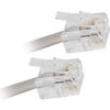 Cable Adsl Rj11 - Macho / Macho - Blanco - 2m