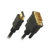 Cable Hdmi / Dvi-d - Macho / Macho - Negro - 1.8m