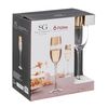 Set De 6 Copas De Vino Oro 21cl