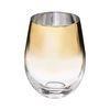 Set 6 Vasos Bajos Oro Vidrio Secret De Gourtmet 54cl 9,5x 9,5x12surtido