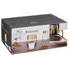 Set 6 Vasos Bajos Oro Vidrio Secret De Gourtmet 54cl 9,5x 9,5x12surtido