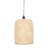 Lámpara Colgante "ali" Natural D28 Beige En Bambú Atmosphera