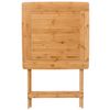 Mesa Plegable De 2 Plazas Bambú  Five 75x60x60 Cm Madera