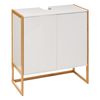 Mueble Bajo De 2 Puertas "naturéo" Blanco Five