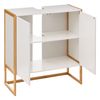 Mueble Bajo De 2 Puertas "naturéo" Blanco Five