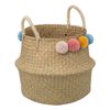 Cesta Infantil "bulda" Con Pompones