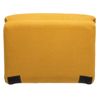 Sillon Desplegable Poliéster Amarillo Gretel 58x78x82 Cm