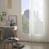 Cortina Transparente Moly - 135x240 Cm - Blanco