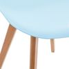 Silla Para Niños Azul Asiento De Polipropileno Atmosphera