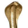 Figura Serpiente Cobra - Dorado H37 Cm
