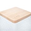 Caja De Almacenamiento Hierro Five Scandi Nature 10,5x10,5x18,5 Cm Blanco