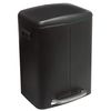 Cubo De Basura De Metal Tri 20 L + 20 L