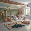 Cama Infantil De Madera Atmosphera Bosco 90 X 190 Cm Beige