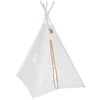 Tipi Ecru Para Niños Algodón Y Poliester Atmosphera 160 X 120 X 120 Cm Beige