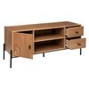 Mesa De Tv "simon" 1 Puerta 2 Cajones Beige Atmosphera