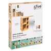 Mueble Organizador De Baño Con Espejo Five