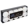 Set De 10 Velas Comptoir Vtv 19,8 X 8 X 4,1 Cm Blancas