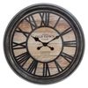 Reloj Decorativo En Relieve De Plástico Atmosphera 49x5,5 Cm Multicolor