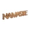 'namaste' Decorativo Madera De Mango 54x3,5x10cm