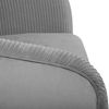 Sillón "solaro" De Terciopelo Gris Atmosphera